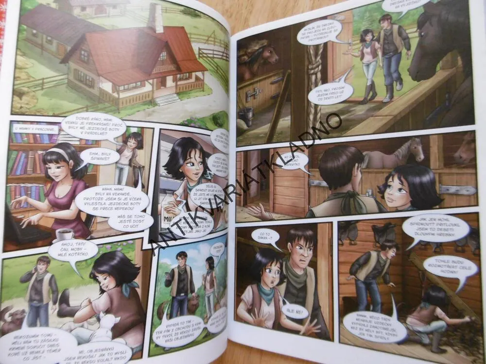 PENNY GIRL, KOMIKS, KDYŽ MILUJEME KONĚ