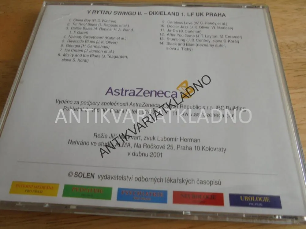 SEROUQUEL, V RYTMU SWINGU II., CD