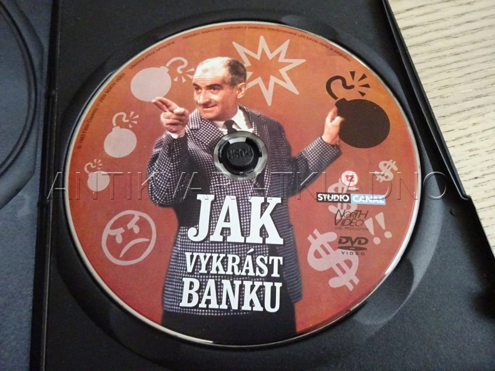 JAK VYKRÁST BANKU, DVD FILM