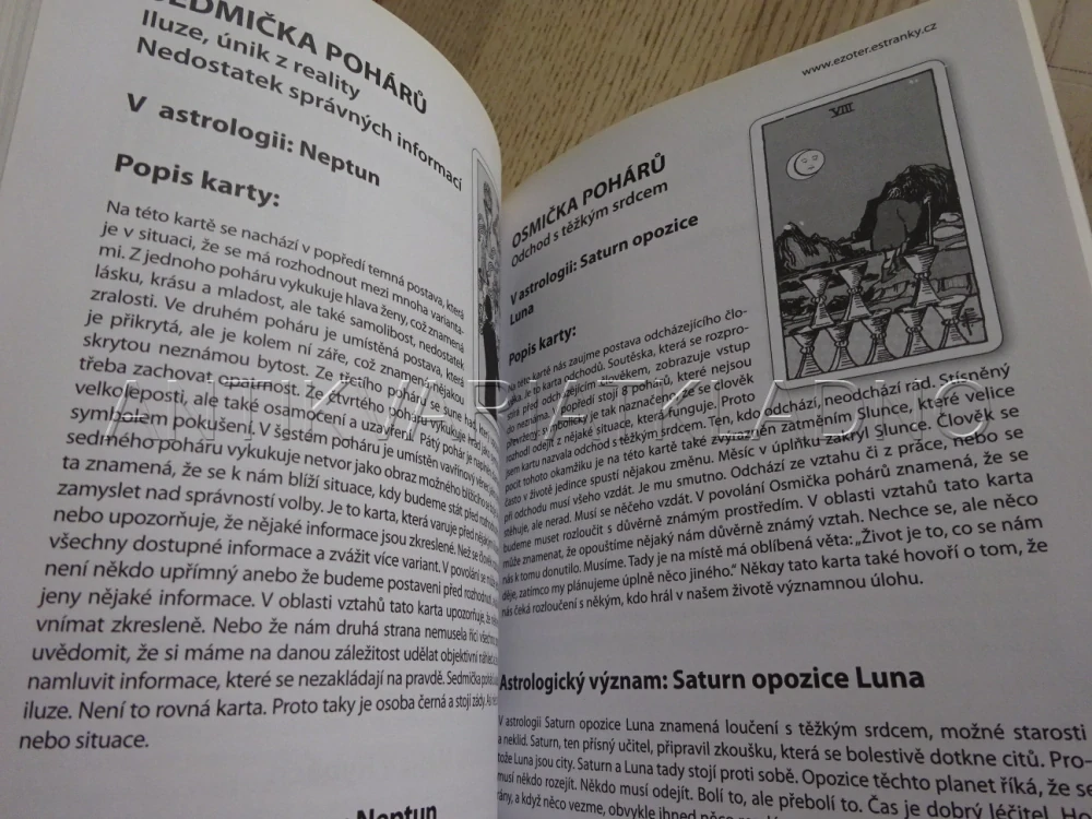 UČEBNICE TAROTOVÝCH KARET, MARTINA BLAŽENA BOHÁČOVÁ, **an