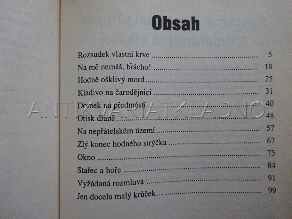 KLADIVO NA ČARODĚJNICI, ALEŠ PIVODA, **an