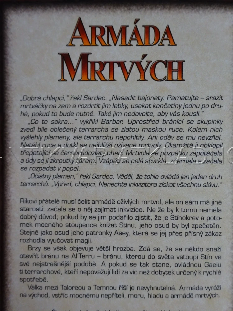 ARMÁDA MRTVÝCH, WARHAMMER, WILLIAM KING, **an