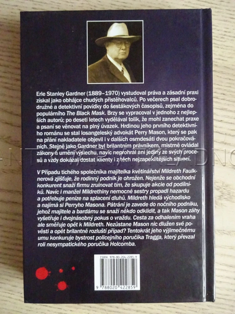 PŘÍPAD TICHÉHO SPOLEČNÍKA, ERLE STANLEY GARDNER, **an