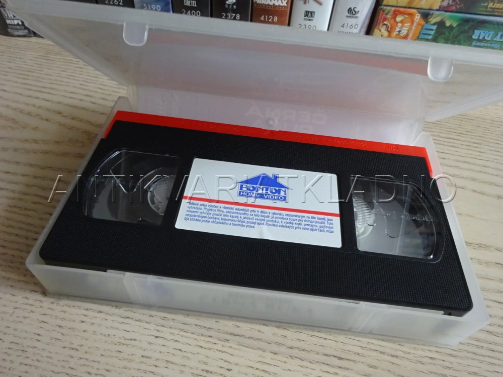 ČERNÁ RUKA: KOMANDO, VHS