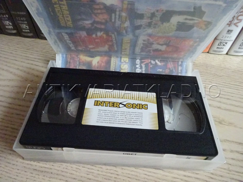 OBĚŤ, VHS