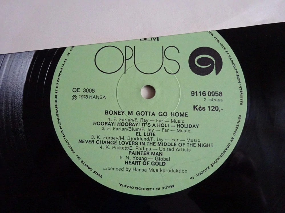 BONEY M, GOTTA GO HOME, LP
