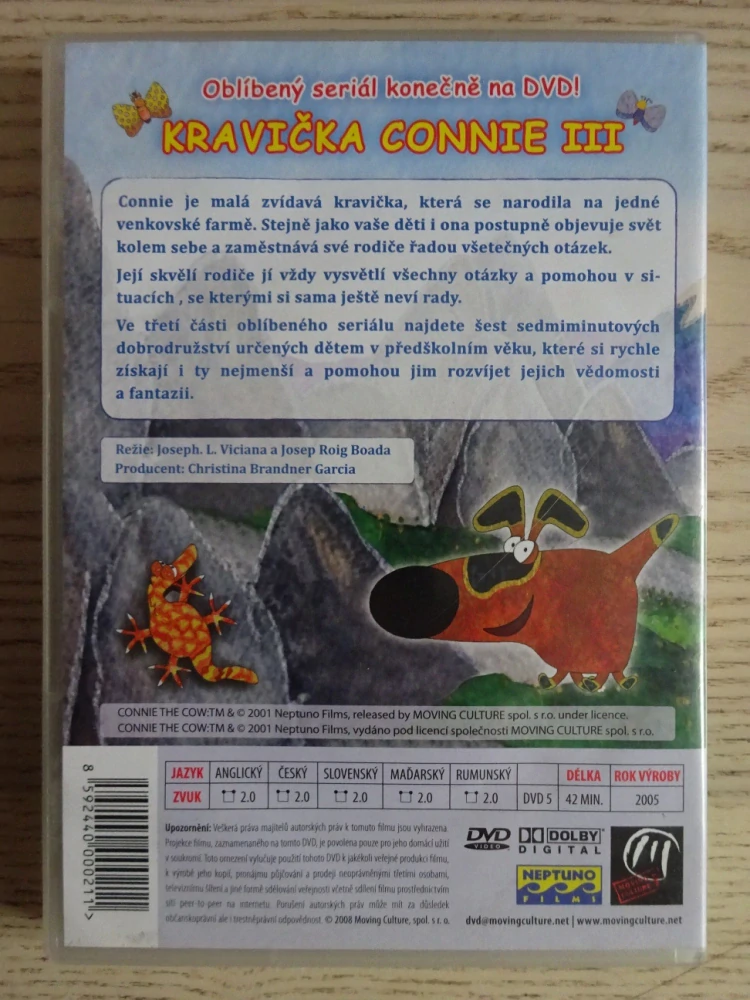 KRAVIČKA CONNIE III., DVD FILM