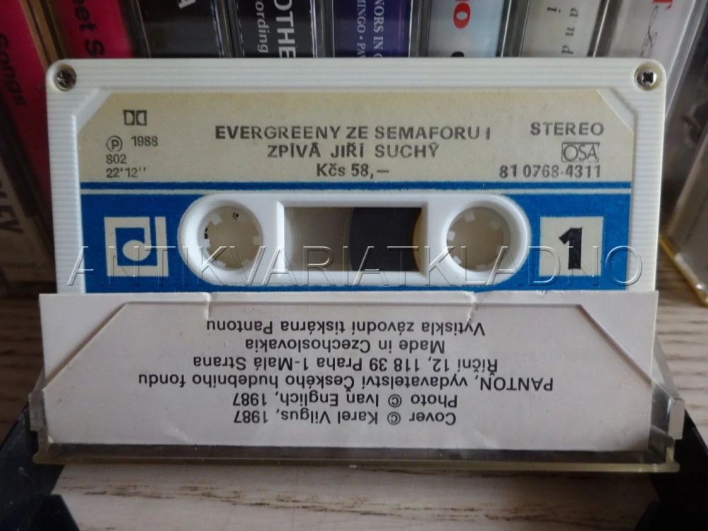 EVERGREENY ZE SEMAFORU, JIŘÍ SUCHÝ, MC KAZETA