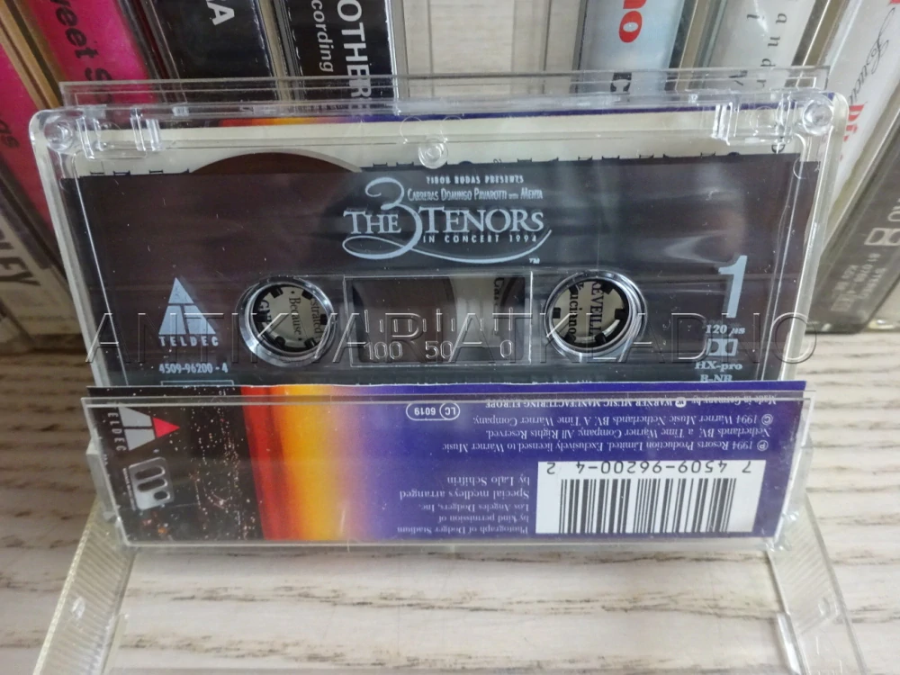THE 3 TENORS, CARRERAS, DOMINGO, PAVAROTI, MC KAZETA