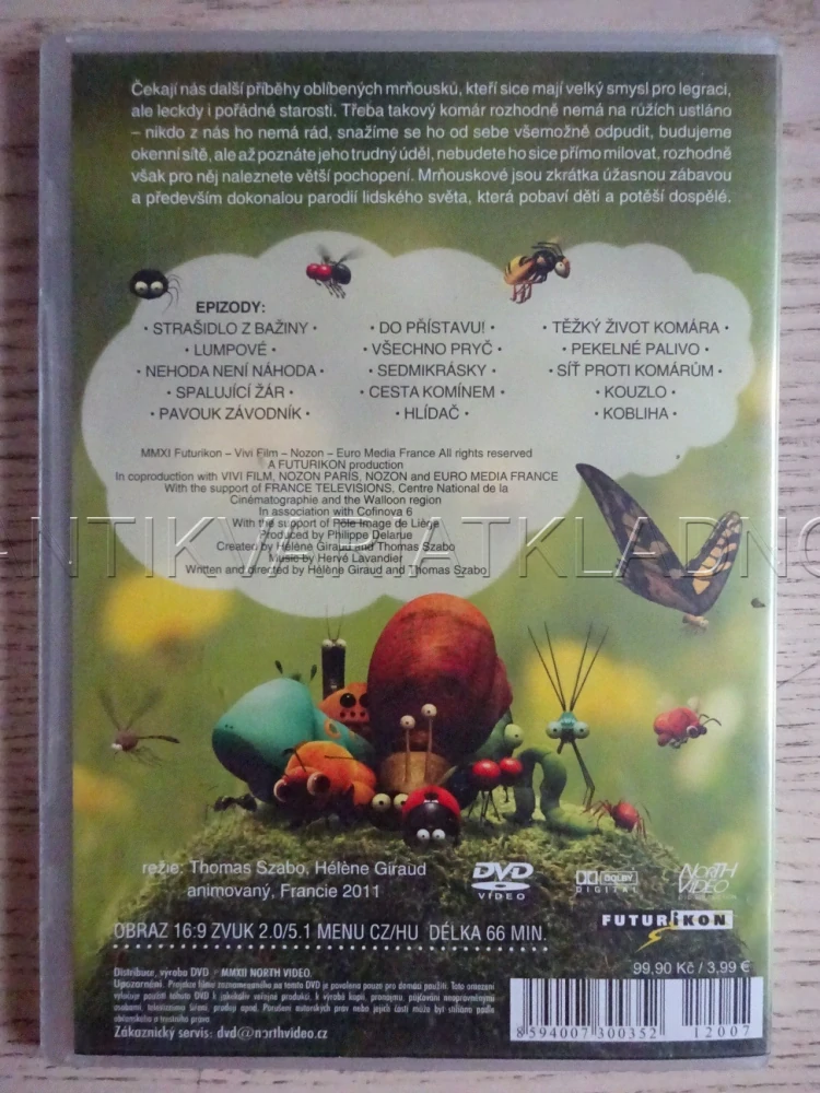 MRŇOUSKOVÉ, ZE SOUKROMÉHO ŽIVOTA HMYZU, SEZÓNA 2, DVD FILM