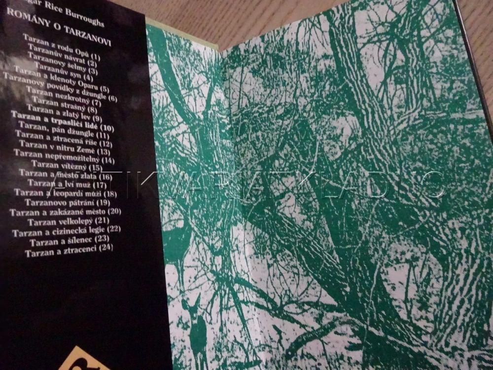TARZAN A TRPASLIČÍ LIDÉ, DOBRODRUŽSTVÍ LORDA GREYSTOKA, EDGAR RICE BURROUGHS, **an