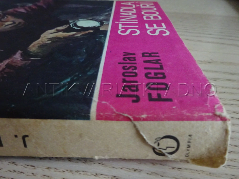 STÍNADLA SE BOUŘÍ, JAROSLAV FOGLAR, RYCHLÉ ŠÍPY, KONEČNÝ, KRUM, 1970, **an