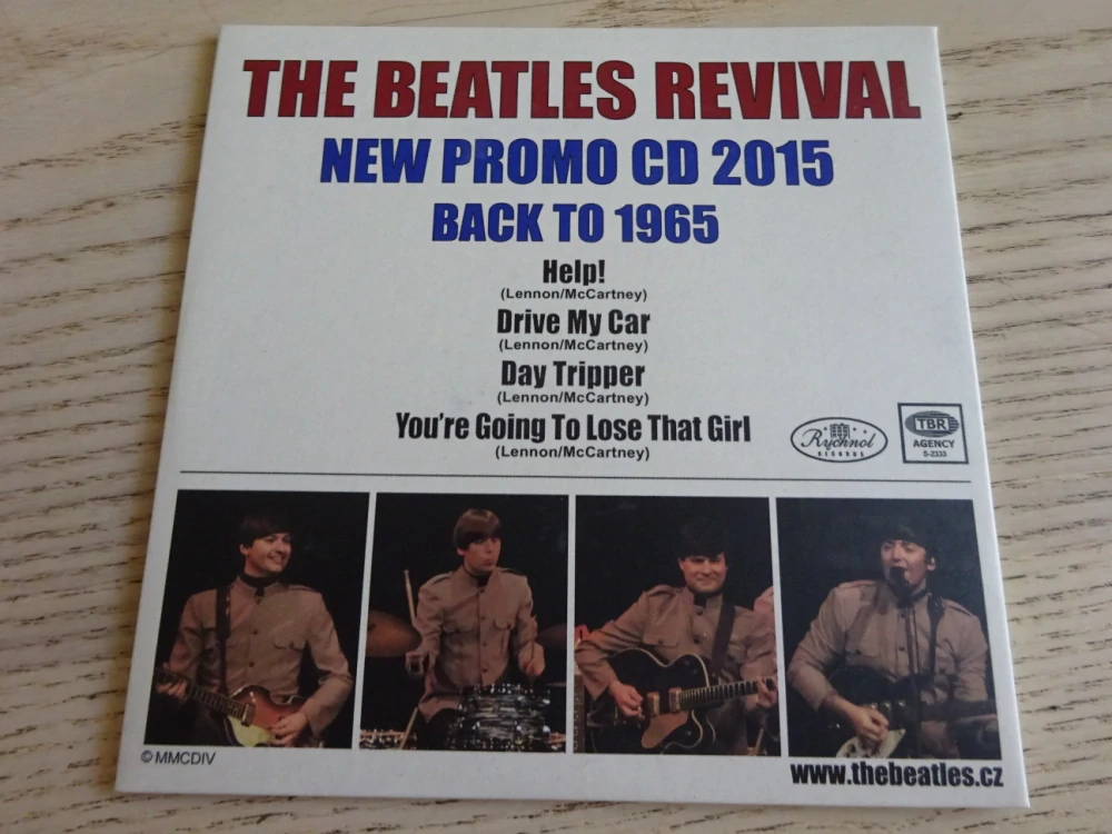 THE BEATLES REVIVAL, NEW PROMO CD 2015, CD HUDBA