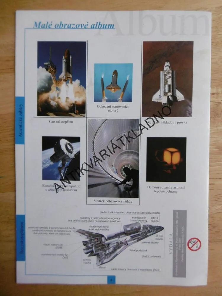 RAKETOPLÁN NASA, PAPÍROVÉ MODELÁŘSTVÍ