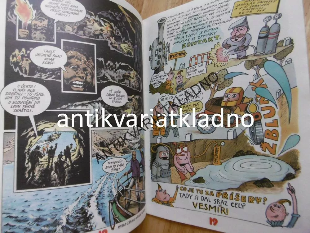 ARÉNA KRESLENÝCH PŘÍBĚHŮ,1., KOMIKS, 1990