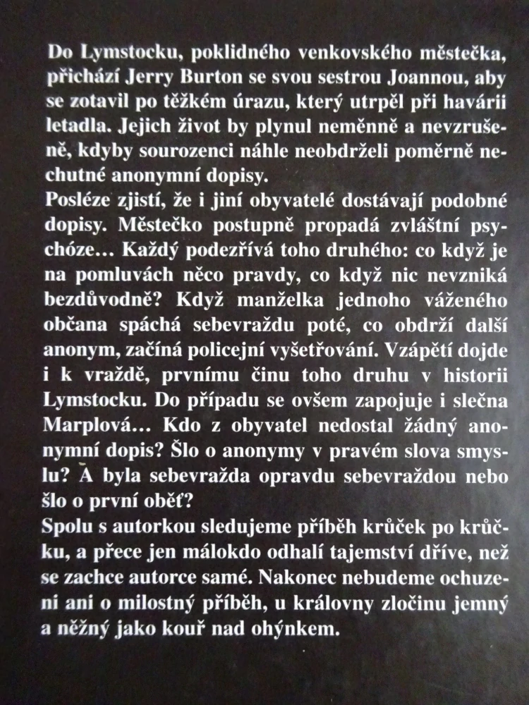 NENÍ KOUŘE BEZ OHÝNKU, AGATHA CHRISTIE, **an