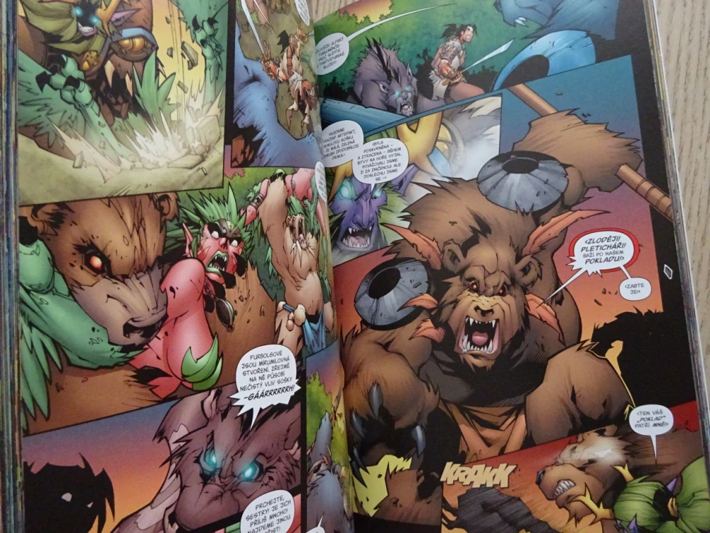 WORLD OF WARCRAFT, KNIHA PRVNÍ, KOMIKS CREW, **an