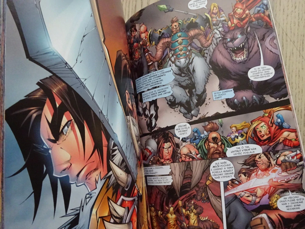 WORLD OF WARCRAFT, KNIHA DRUHÁ, KOMIKS CREW, **an