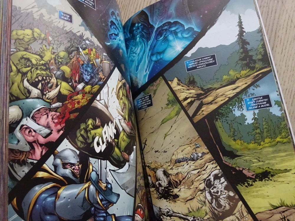 WORLD OF WARCRAFT, KNIHA ČTVRTÁ, KOMIKS CREW, **an