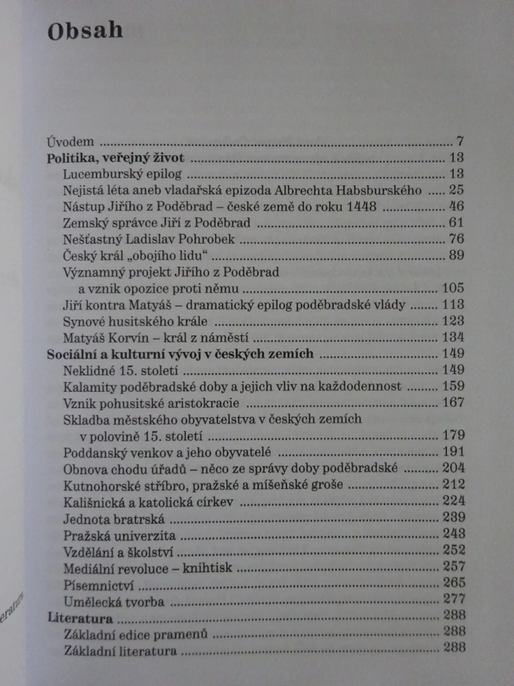 ČESKÉ ZEMĚ V LETECH 1437-1526, 1.DÍL, JAROSLAV ČECHURA,