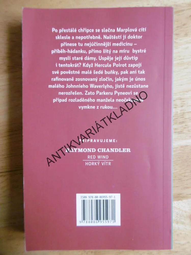 PŘÍPAD ROZLADĚNÉHO MANŽELA, AGATHA CHRISTIE, ČESKO- ANGLICKY,