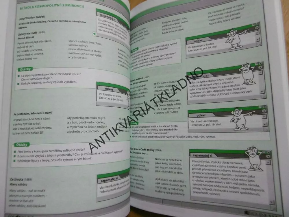 ČÍTANKA 2. K LITERATUŘE V KOSTCE PRO STŘEDNÍ ŠKOLY, SOCHROVÁ
