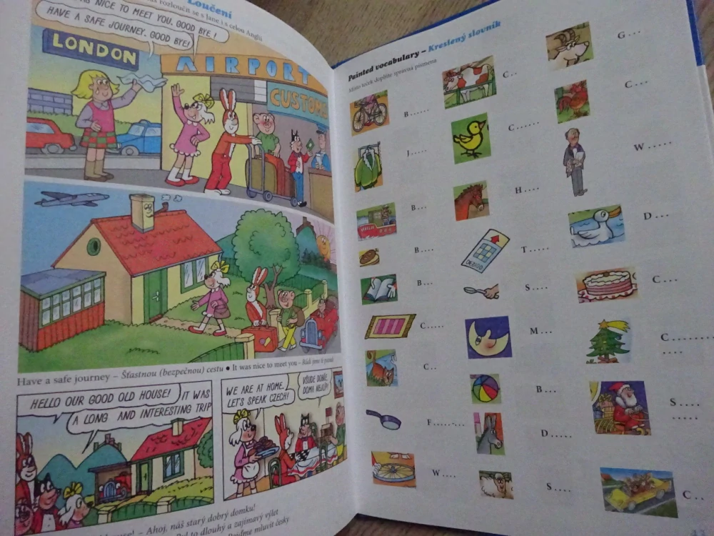 ANGLICKY SE ČTYŘLÍSTKEM, ČTYŘLÍSTEK, JAROSLAV NĚMEČEK, **an