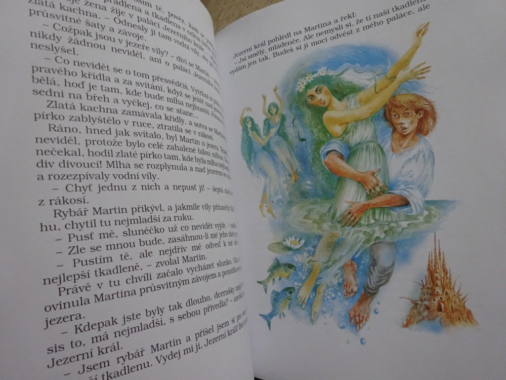 O PRINCEZNĚ MODROOČCE A JINÉ POHÁDKY, **an