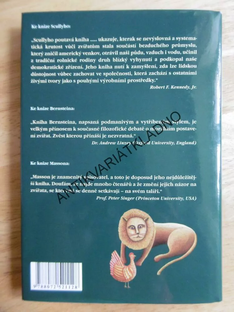 JEJICH JEST KRÁLOVSTVÍ, O ETICKÉM CHOVÁNÍ VŮČI ZVÍŘATŮM A JEJICH OSUDU, JAN ČEJKA