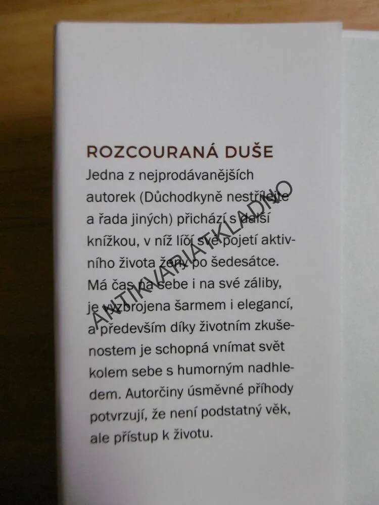 ROZCOURANÁ DUŠE, MARCELA MLYNÁŘOVÁ