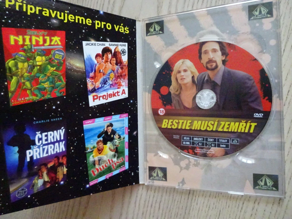 BESTIE MUSÍ ZEMŘÍT, DVD FILM