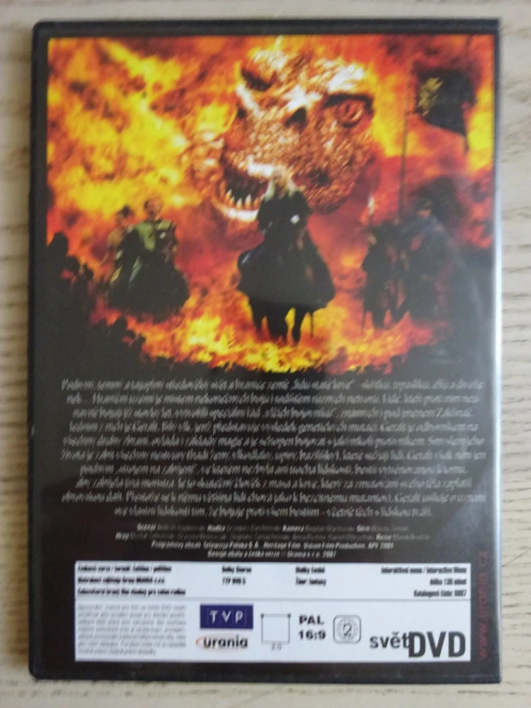 ZAKLÍNAČ, DVD FILM