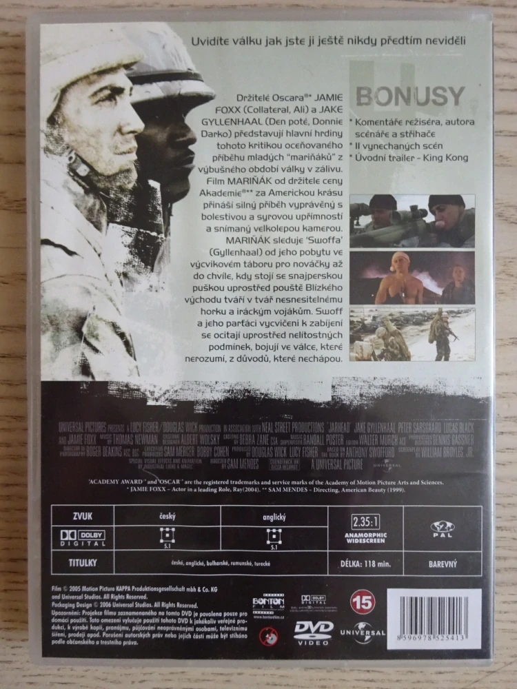 MARIŇÁK, DVD FILM
