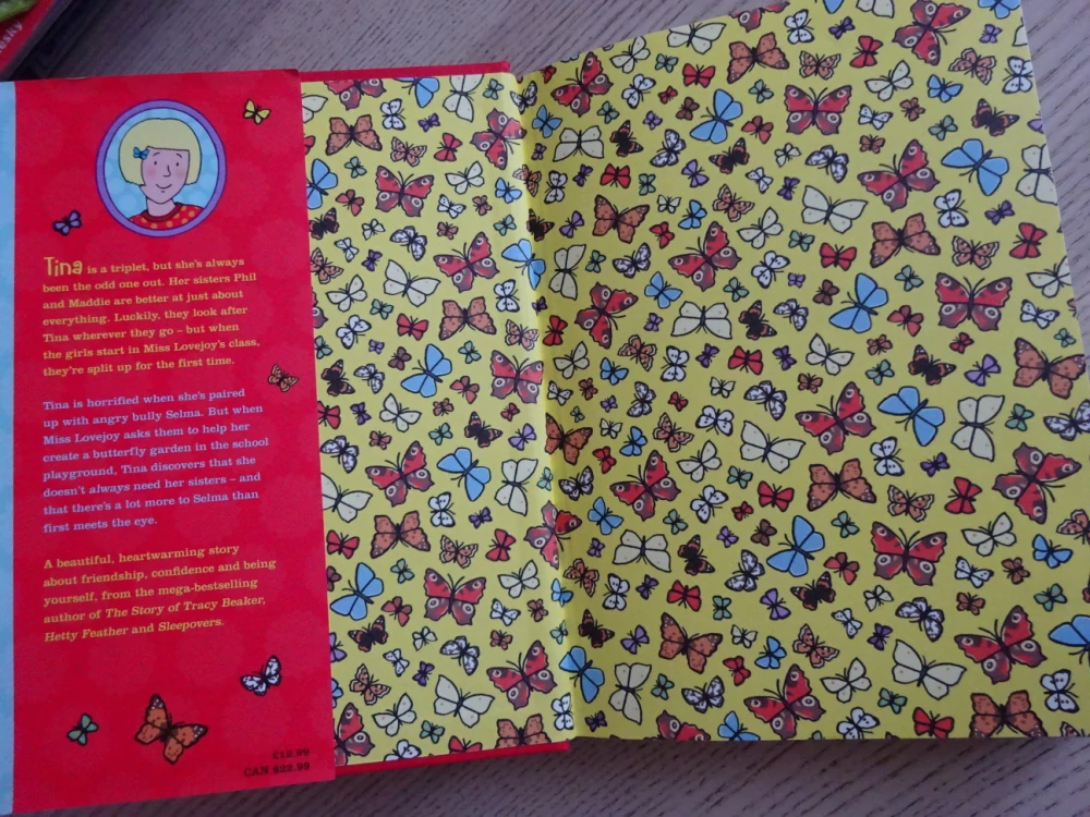 THE BUTTERFLY CLUB, JACQUELINE WILSONOVÁ, ANGLICKY, **an