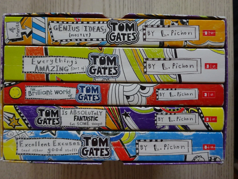 TOM GATES, CELÁ KOLEKCE, ANGLICKY, LIZ PICHON, **an