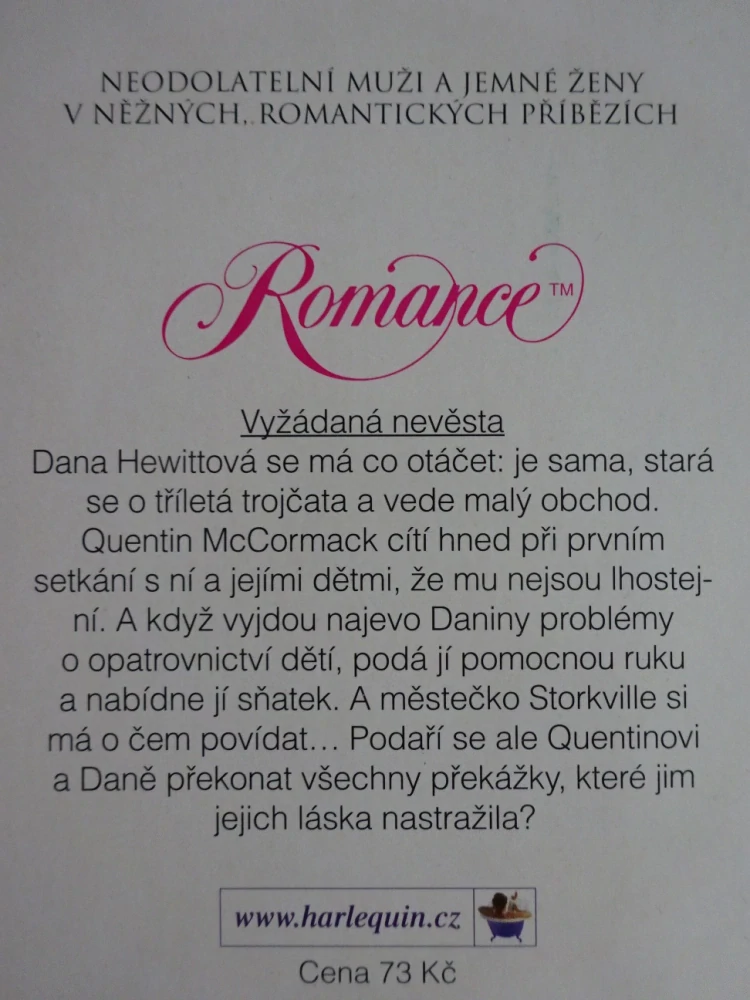 VYŽÁDANÁ NEVĚSTA, TERESA SOUTHWICKOVÁ, **an