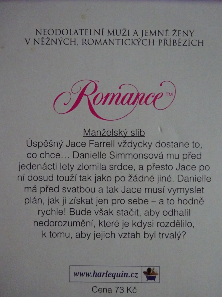 MANŽELSKÝ SLIB, CATHY FORSYTHEOVÁ, **an