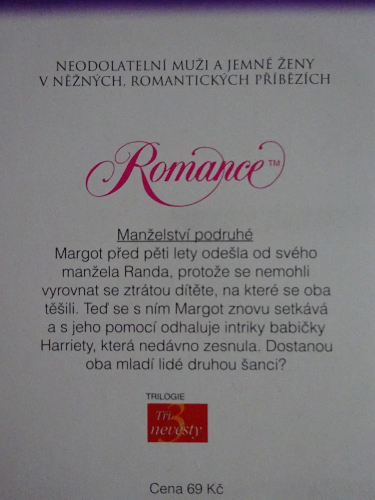 MANŽELSTVÍ PODRUHÉ, BARBARA MCMAHONOVÁ, **an