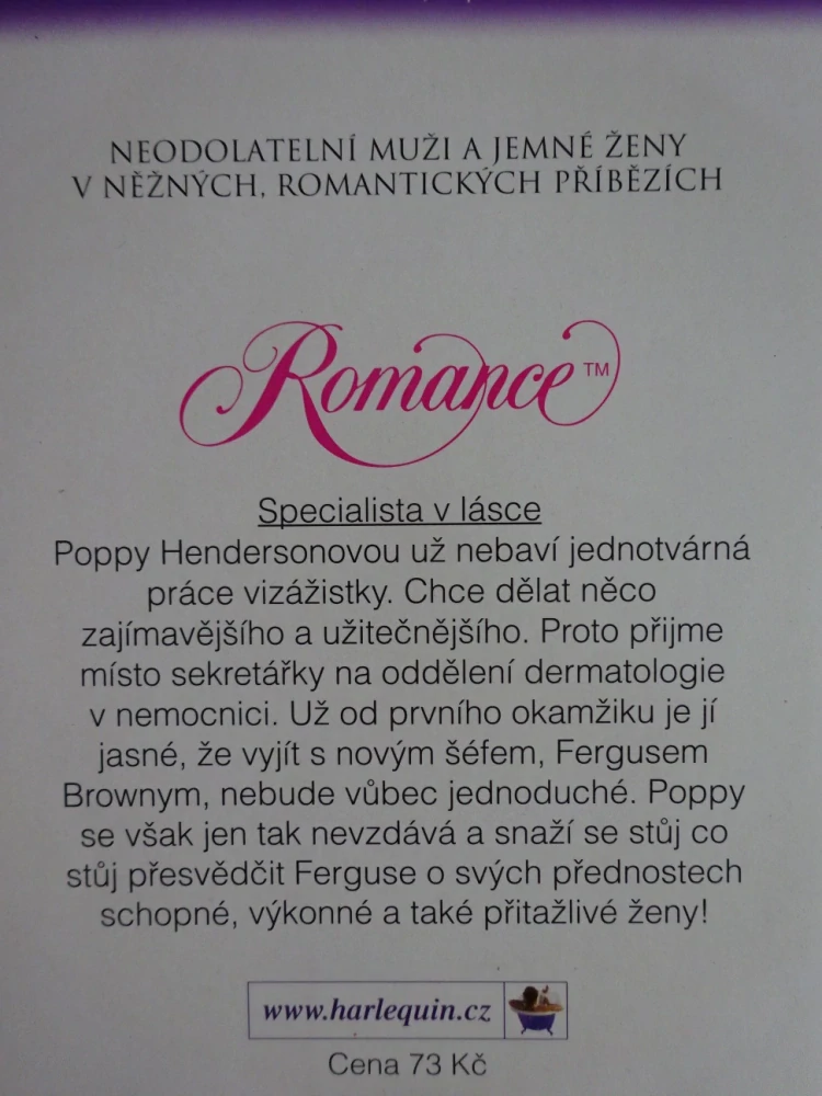 SPECIALISTA V LÁSCE, SHARON WIRDNAMOVÁ, **an