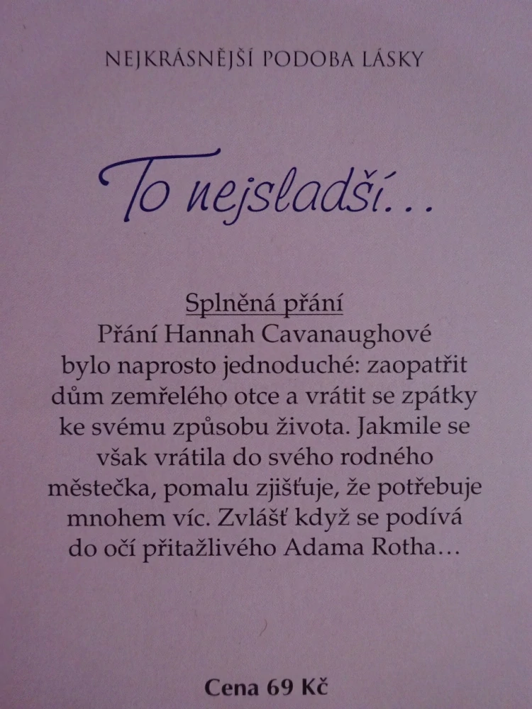 SPLNĚNÁ PŘÁNÍ, DONNA CLAYTONOVÁ, **an