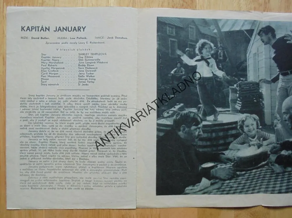 LETÁČEK FILM- SHIRLEY TEMPLE, USA