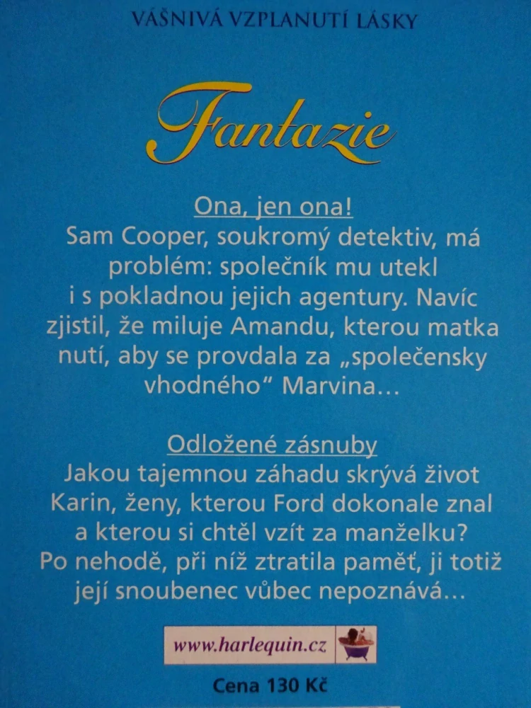 ONA, JEN ONA!, ELDA MINGEROVÁ, ODLOŽENÉ ZÁSNUBY, MARGARET MAYOVÁ, **an