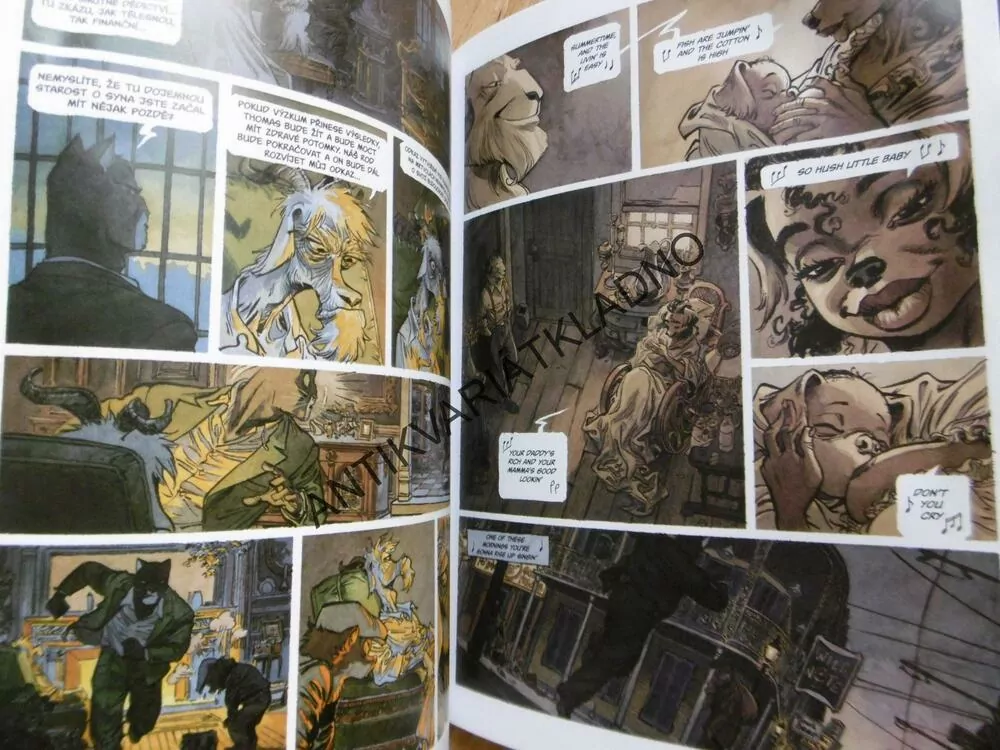 BLACKSAD, CANALES, GUARNIDO, KOMIKS