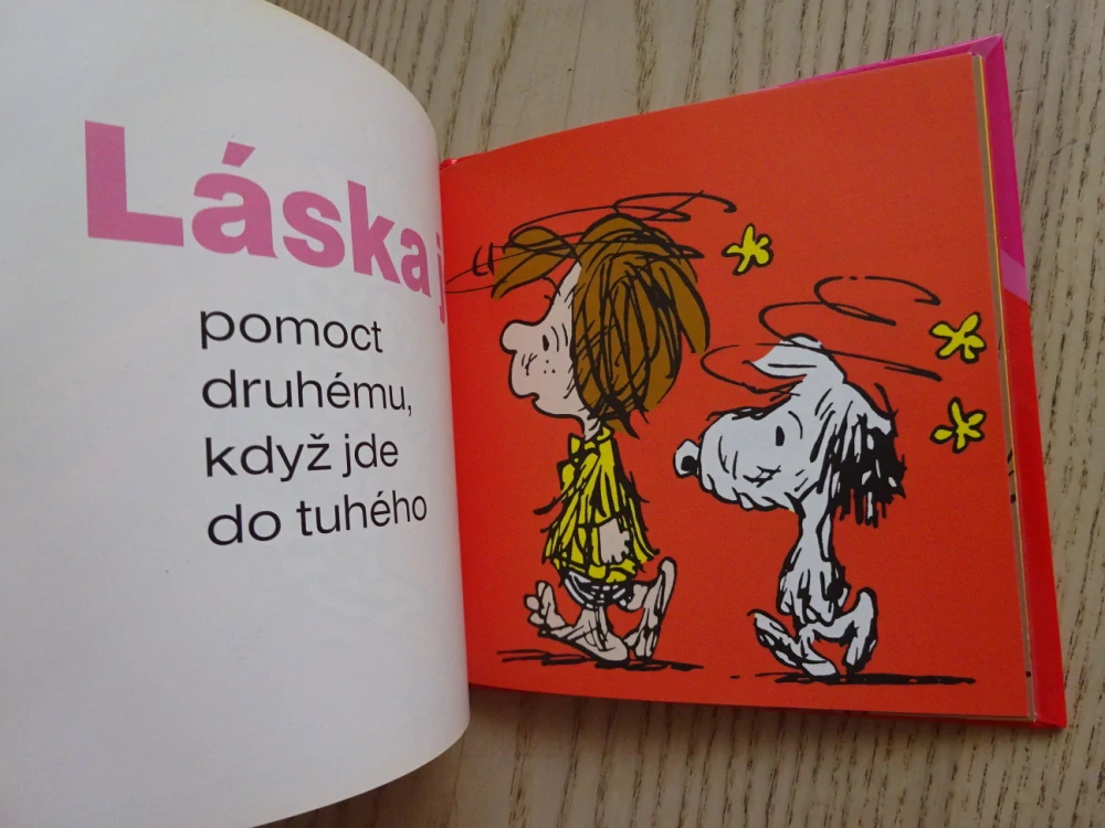 LÁSKA JE... VODIT SE ZA RUCE, CHARLES M. SCHULZ, **an