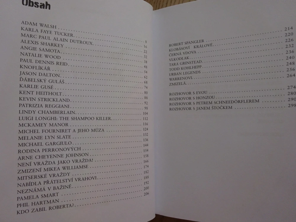 OPRAVDOVÉ ZLOČINY 2, LUCIE BECHYNKOVÁ, **an