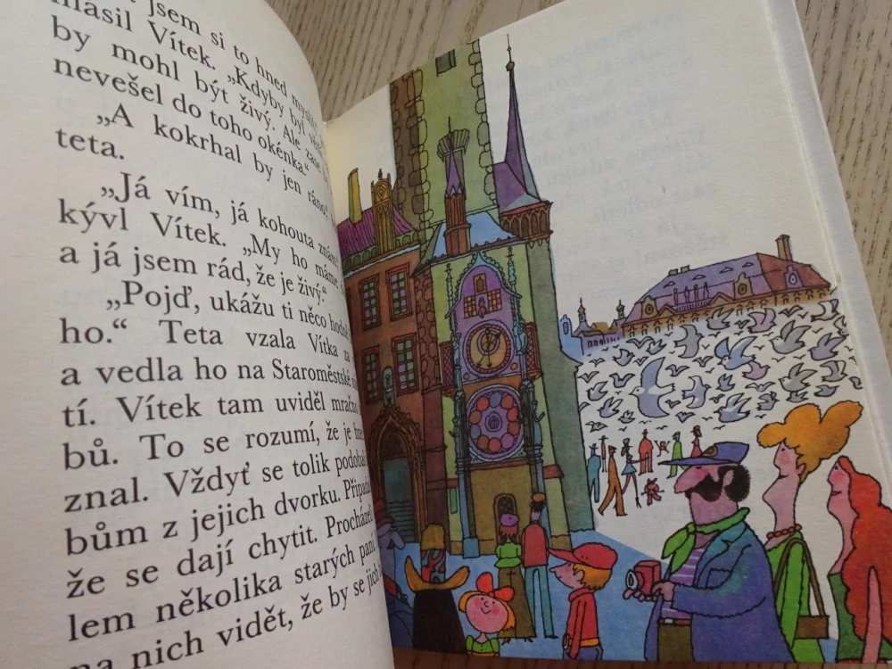 JAK JEL VÍTEK DO PRAHY, BOHUMIL ŘÍHA, **an