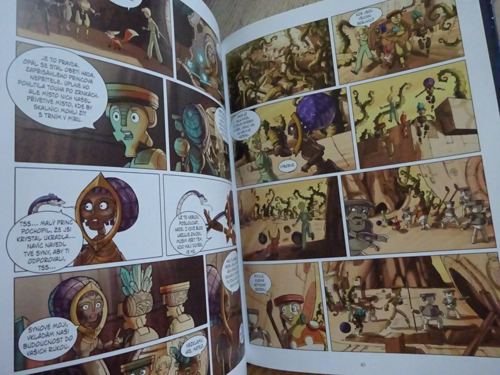 MALÝ PRINC A NEFRITOVÁ PLANETA, ANTOINE DE SAINT-EXUPERY, KOMIKS, **an