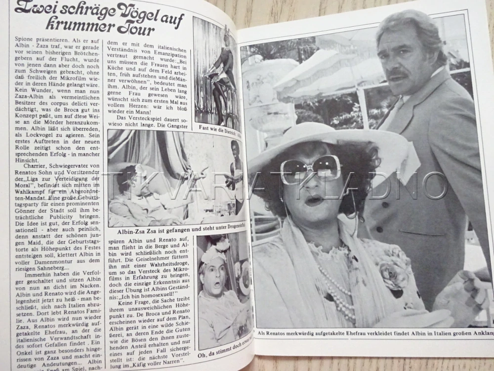 MOJI PŘÁTELÉ, UGO TOGNAZZI, MARK BODIN, BIO PROGRAM NĚMECKY