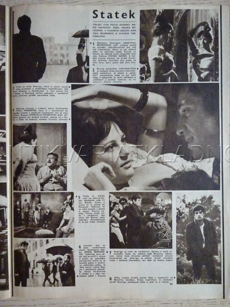 KINO, ROČ. XX, Č. 23, ČASOPIS, CLAUDIA CARDINAL
