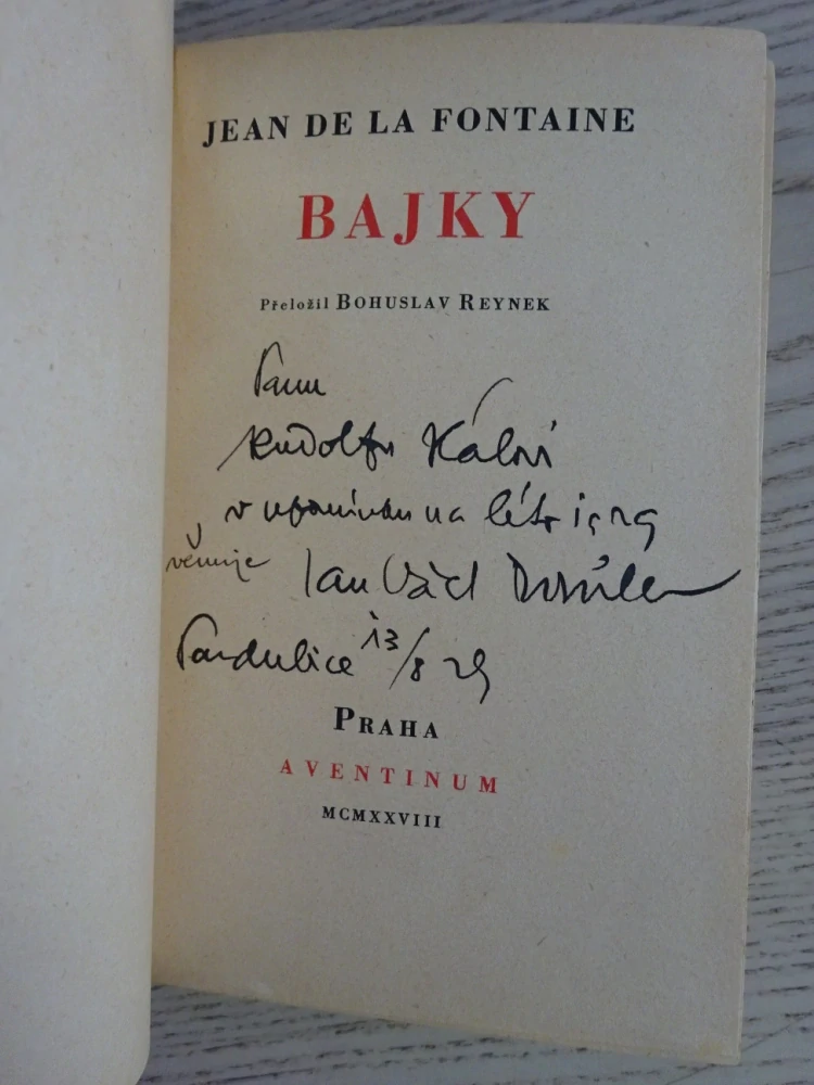 BAJKY, JEAN DE LA FONTAINE, **an